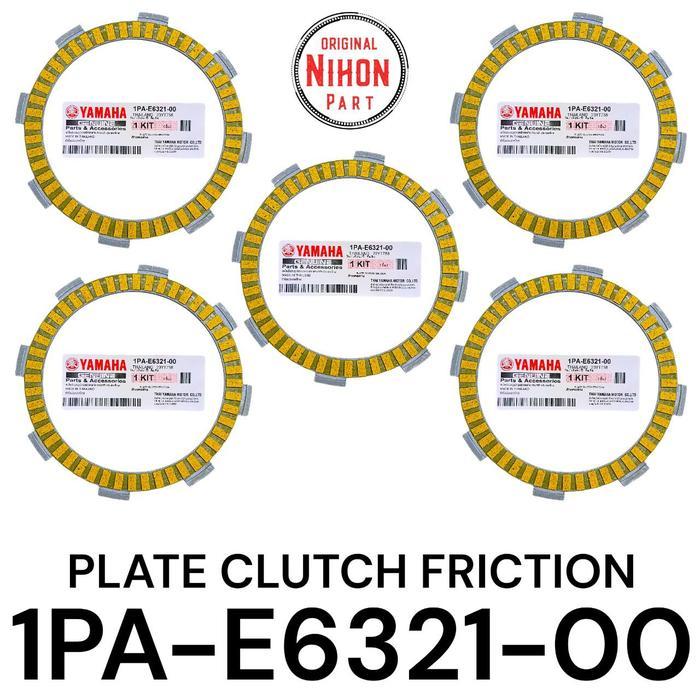 Kampas Kopling Original Thailand Vixion NVL 2013 - 2014 1PA Plat Kopling Vixion New NVL NP758