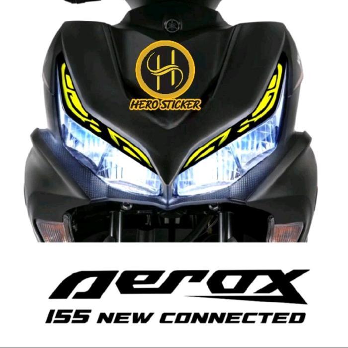 STIKER STICKER LAMPU ALIS MOTOR AEROX 155 NEW CONNECTED TERBARU TERLARIS MOTORCYCLE