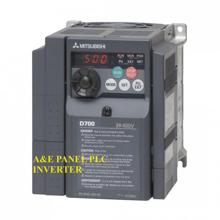 DEWA READY Inverter Mitsubishi FR-D740-3.7K 3phase 3,7KW 3.7KW 5HP FR D740 4KW