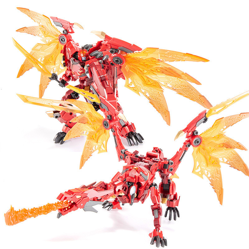 JINBAO 8871 Transmetal 2 Megatoron Red Dragon Transformation Beast Wars BW Toys Action Figure DX09 D