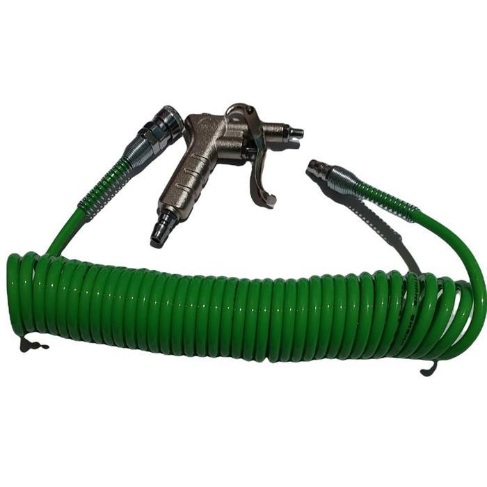 Cuci Gudang Tekiro Air Duster Paket Selang Kompresor 6 Meter Tekiro - Alat Tiup Angin Kompresor Set