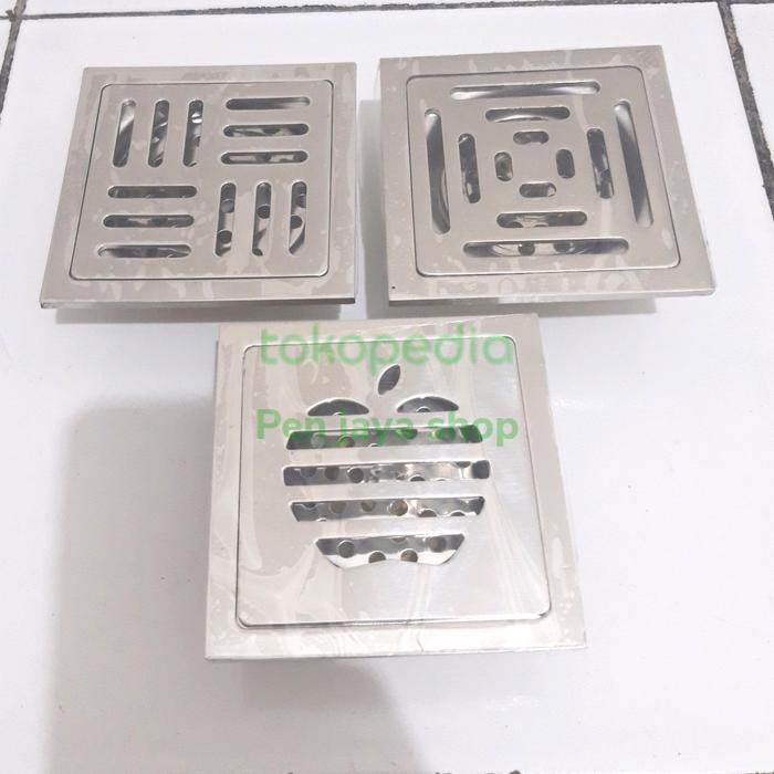 Promo Floor Drain Floor Strainer Saringan Air Kamar Mandi Model Otomatis