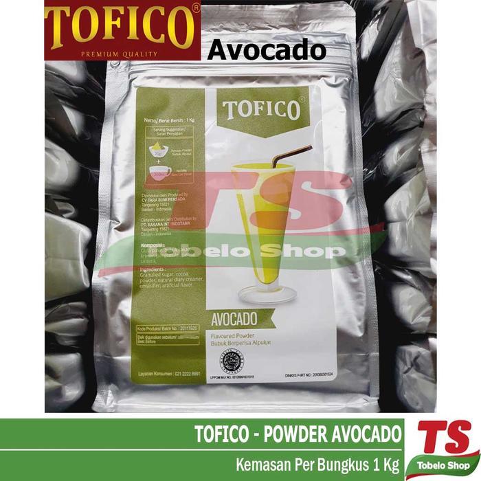 TOFICO AVOCADO POWDER / TOFICO POWDER AVOCADO / BUBUK MINUMAN AVOCADO