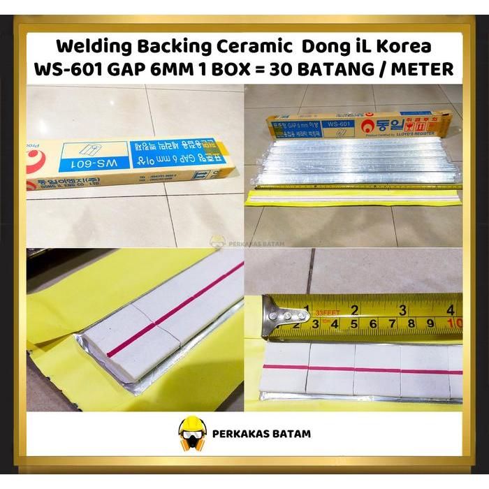 Welding Backing Ceramic Backing Round Backup Tile Ws-601