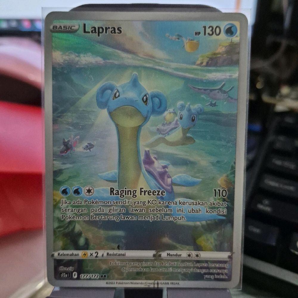 Lapras AR TCG Pokemon Game Kartu Koleksi Indonesia Card Trading Card Game