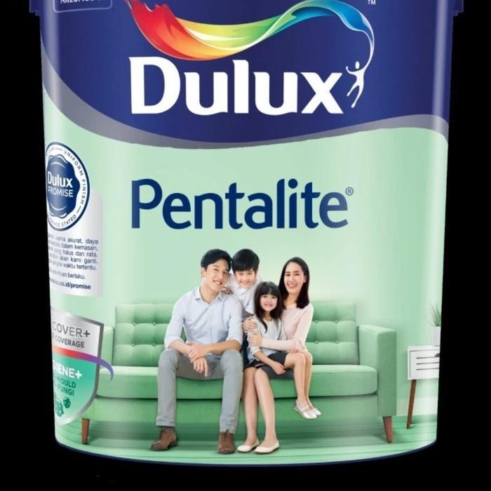 cat tembok interior Dulux pentalite antibac satin yellow 45503