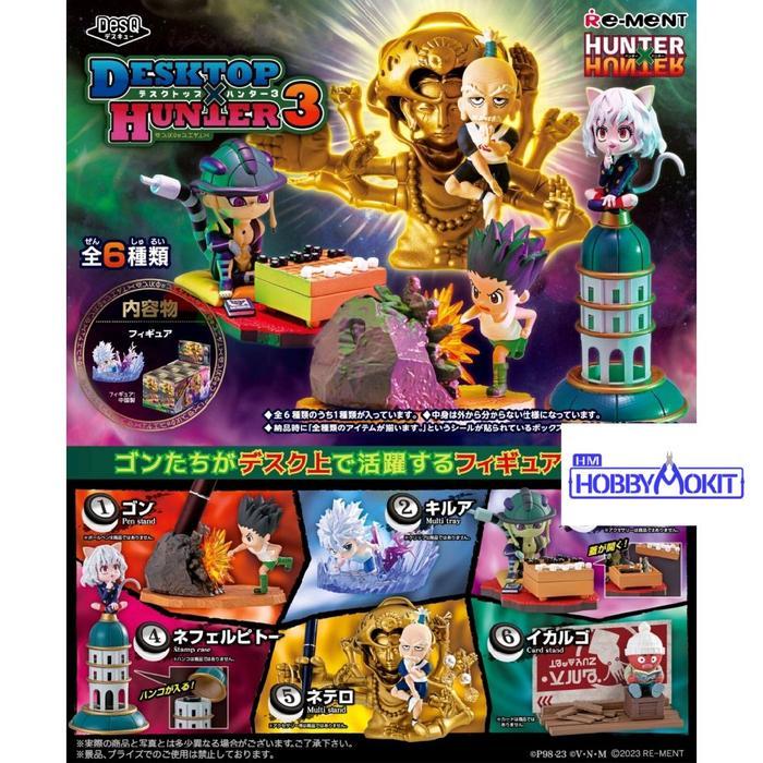 Re-Ment Hunter x Hunter Desktop x Hunter 3