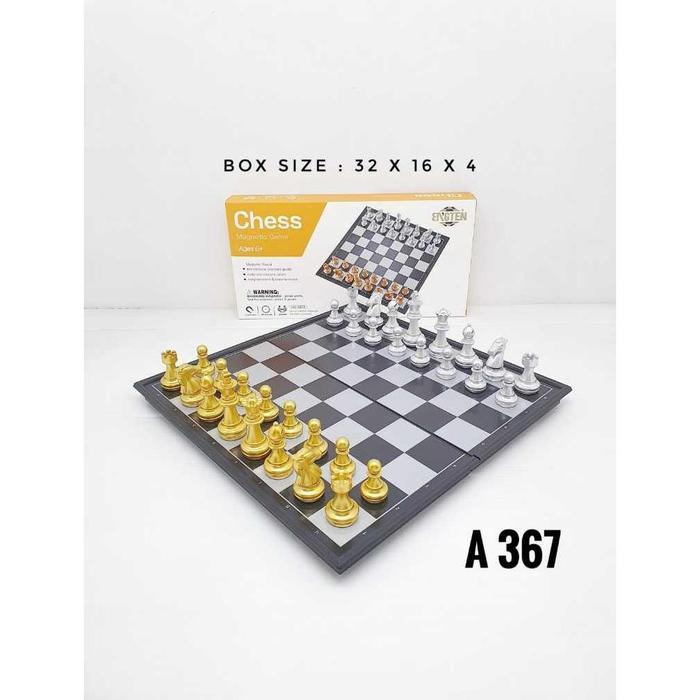 Ready Papan Catur Magnet Lipat Folding Catur Magnet Board Game Ukuran Besar