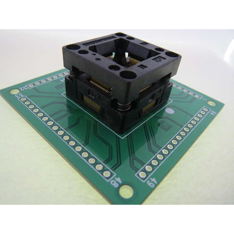 OPENTOP 100%NEW&ORIGINAL OTQ-64-0.5-16 LQFP64 0.5MM IC BURNING SEAT ADAPTER TESTING SEAT TEST SOCKET