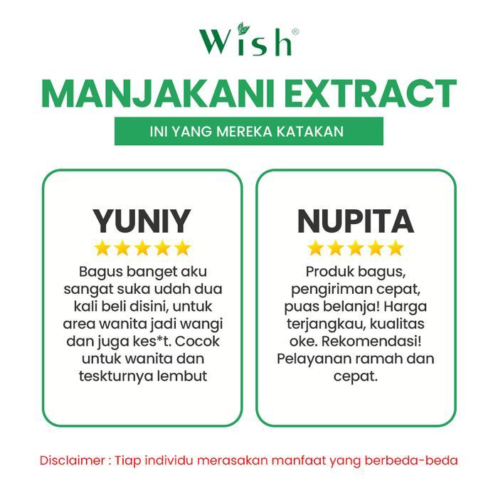 Mujarab [New Formula] Wish Manjakani Extract Dr Boyke 75 Ml Sabun Khusus Wanita Bpom By Dr Boyke