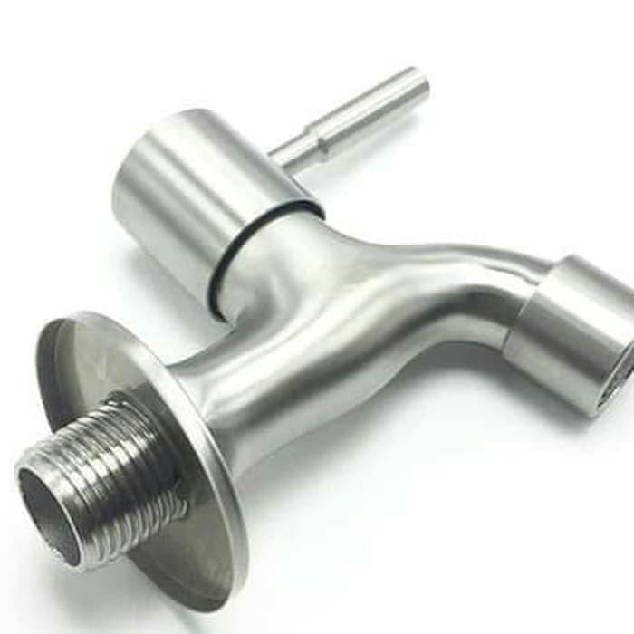 Kran Tembok Stainless SUS 304 Kran Air Kamar Mandi Model Toto Wasser