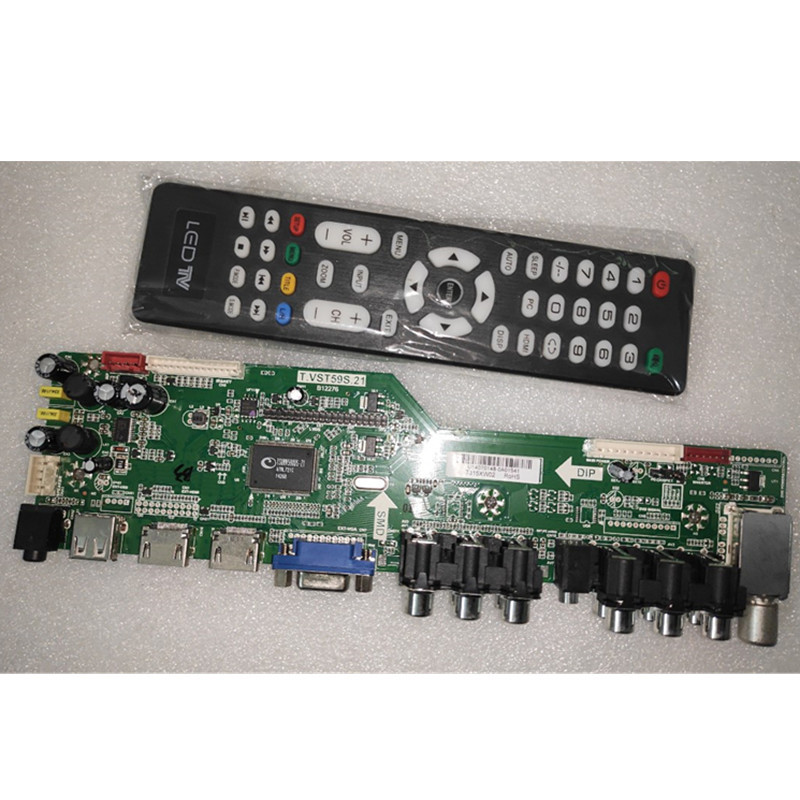 T.VST59S.21 Universal LCD TV motherboard multi-function interface HD AV Compatible with various LCD