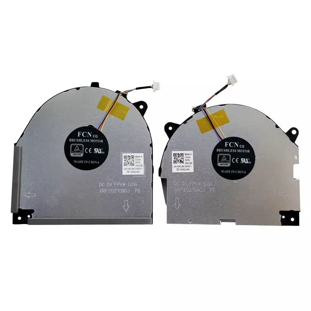 New Laptop CPU and GPU Cooling Fan for Lenovo Legion Y540 Y540-15IRH 81SX GTX1660Ti DFS5M325063B11