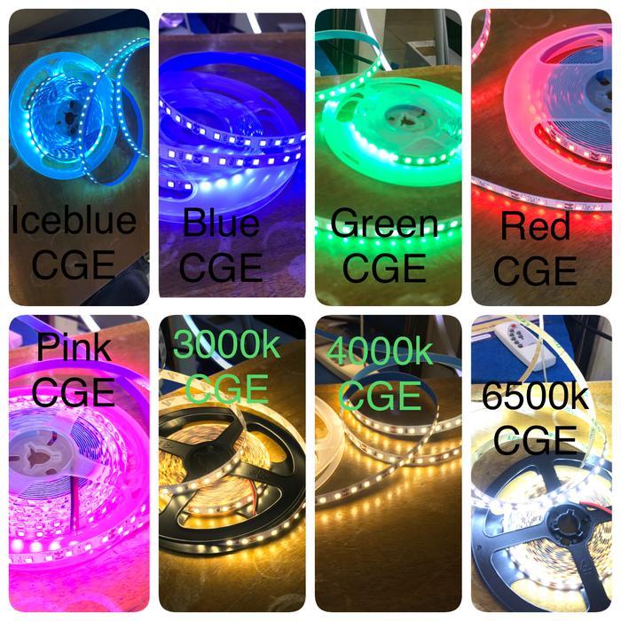 Led strip 2835 120led 8 warna / led strip 2835 banyak warna