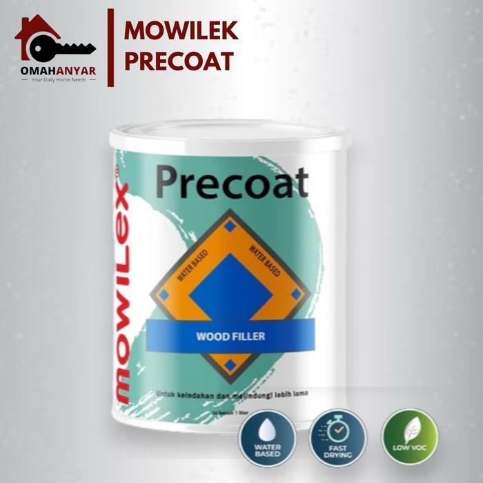 Mowilex Wood Filler Precoat - Dempul Kayu Water Based Penutup Pori Kayu