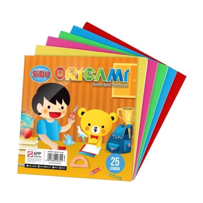 Kertas Lipat Origami Sinar Dunia SIDU 14 x 14 25 Lembar