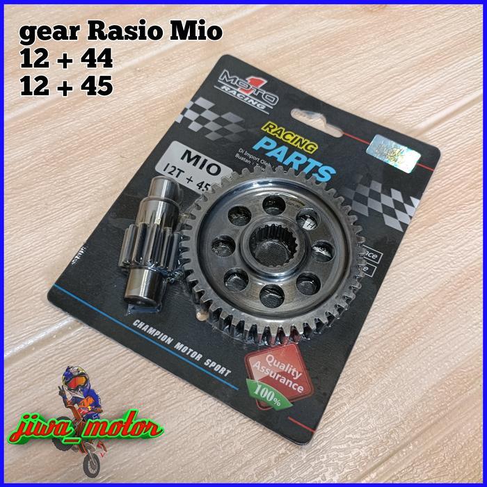 Gear Gigi Rasio Ratio Mio Nouvo Moto1 Racing Original 12 44 & 12 45
