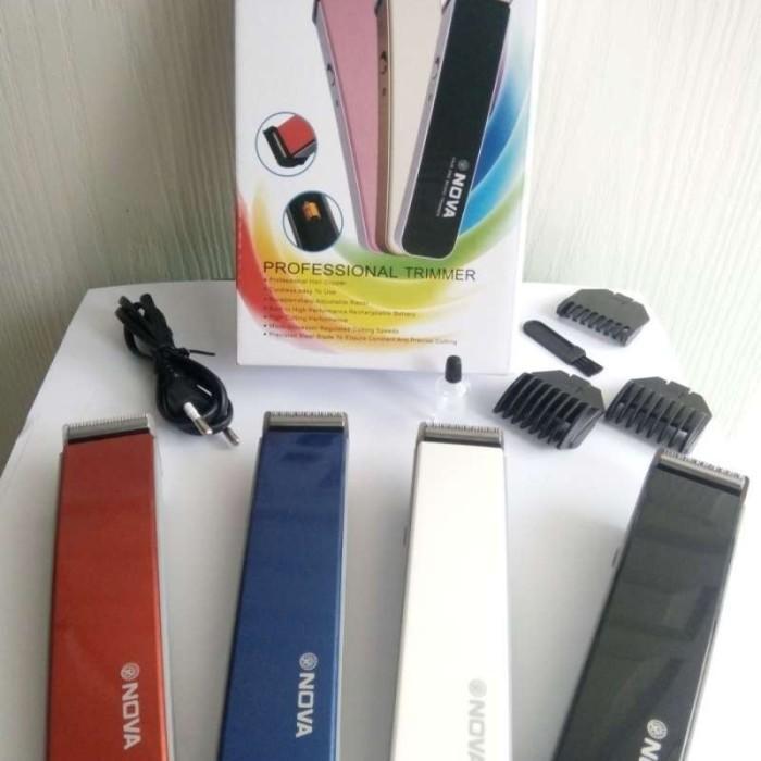 Promo Alat Cukur Rambut Elektrik Cukur Kumis Jenggot Cas Nova Diskon