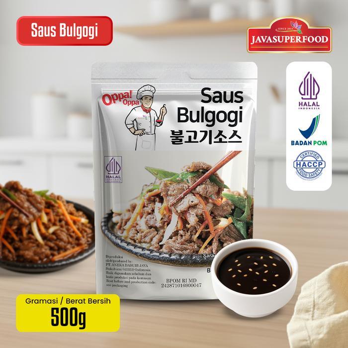 Saus Bulgogi Korea 500Gr / Sauce Bulgogi Saus Daging Bbq Steak