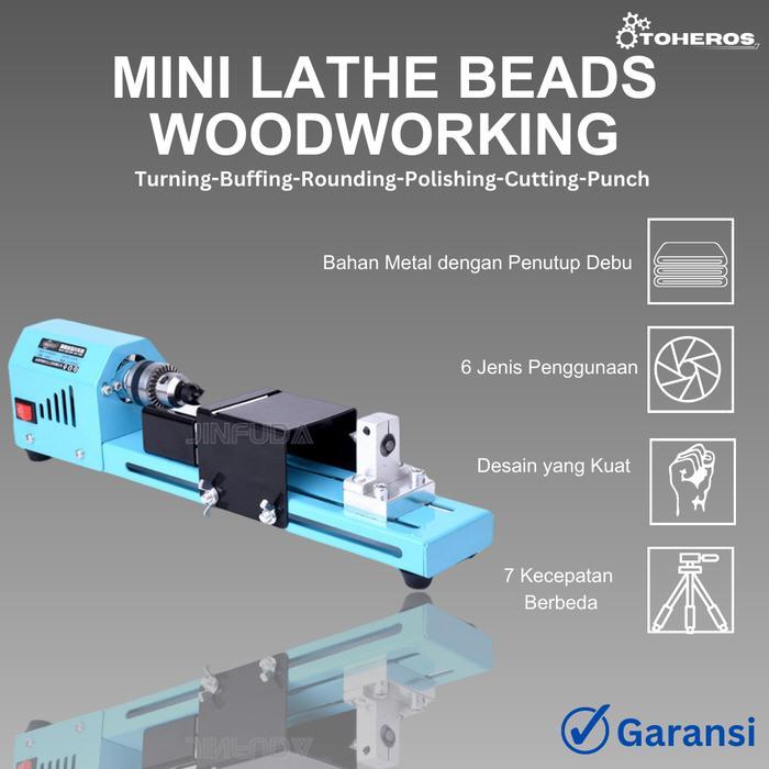 Alat Bubut Kayu Mini Woodworking Untuk Kayu