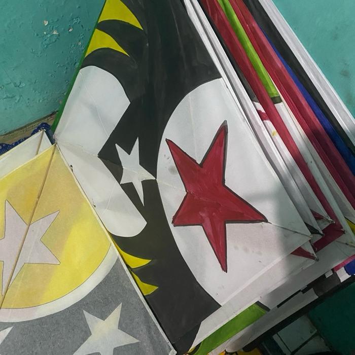 Layang layang Besar Ukuran 110/115 CM asli Garut isi 10 PCS REQUEST GAMBAR #layanganbesar