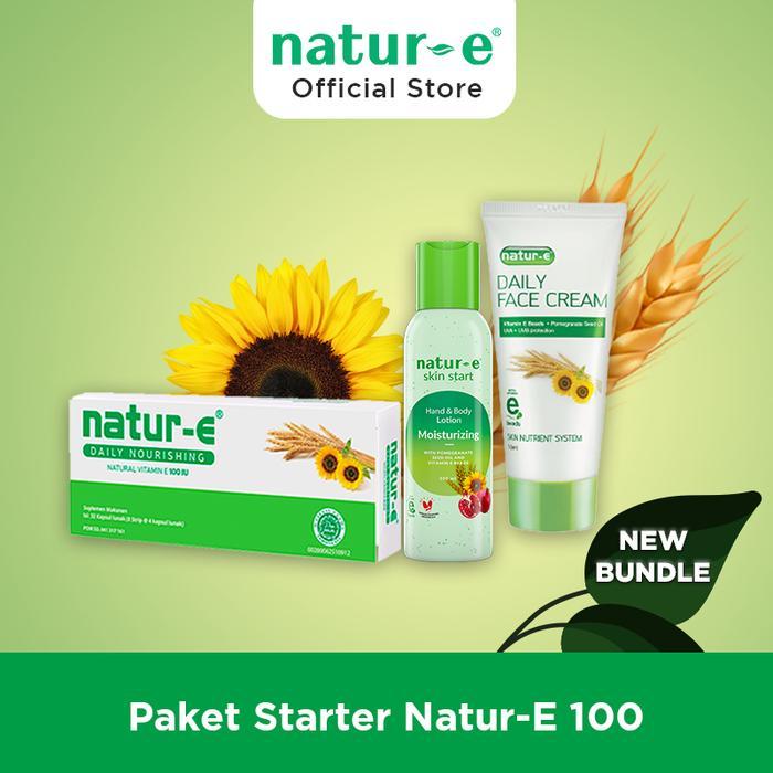 Natur-E Paket Starter Natur-E 100 - Paket Skincare & Vitamin #Gratisongkir