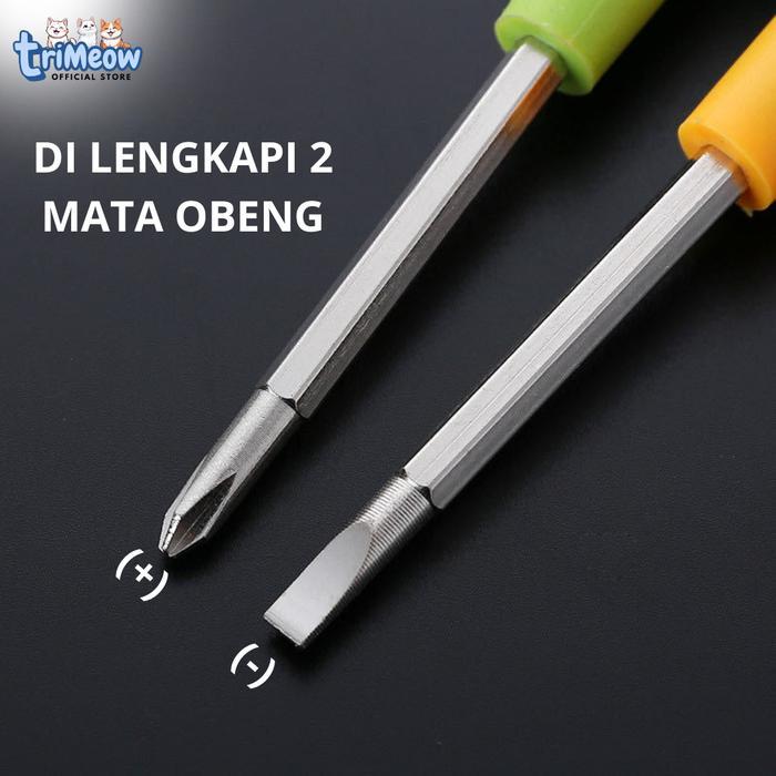 "New" Obeng Tespen bolak balik / Tes Pen / Test Pen YF9108 Sivitech Termurah