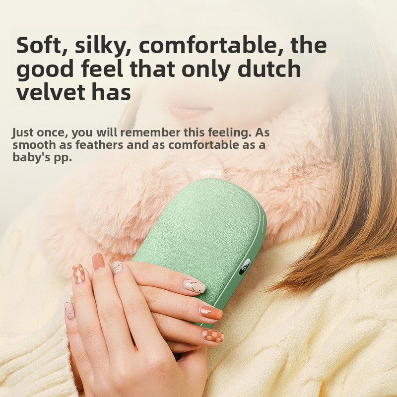 The New Hand Warmer, Plush Power Bank 2-In-1, And Graphene Hand Warmer Bag Automatically Generate