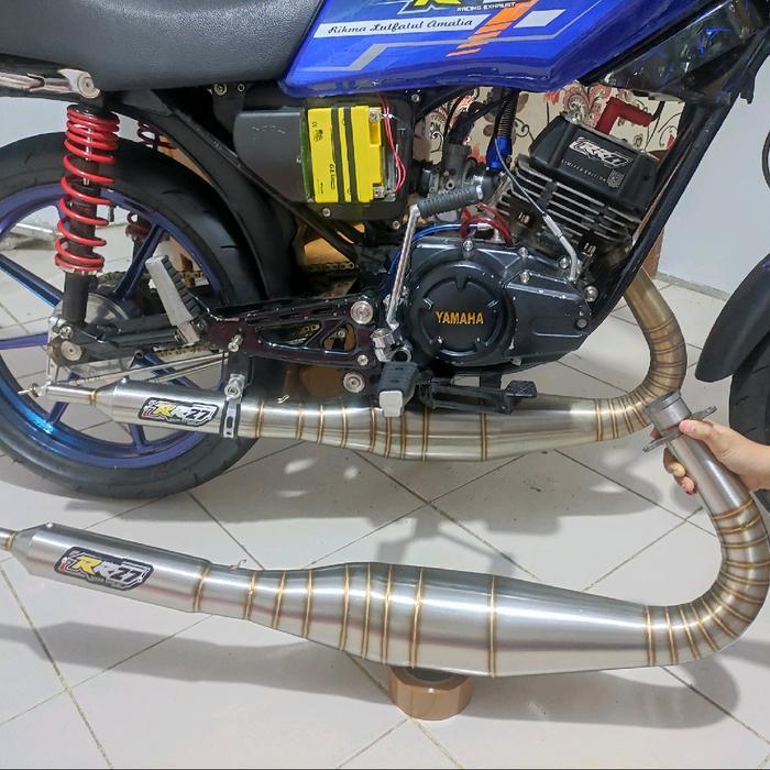 Knalpot Rx King Kolong Python Full Stnlis Rr27 Exhaust Motorcycle