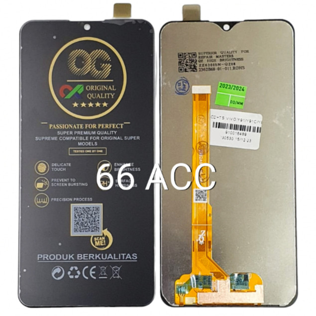 PREMIUM LCD VIVO Y91 UNIVERSAL / VIVO Y91C / VIVO Y93 / VIVO Y95 / VIVO Y1S / 1820 FULLSET +TOUCHSCR