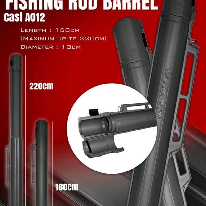 Tas Pancing Joran Hammerhead Tabung Barrel 160 - 220 Cm
