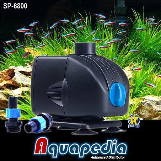 Resun Sp-6800 Pompa Air Celup Submersible Aquarium Aquascape Kolam Sp6800 Terjamin