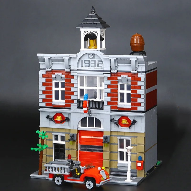 Spot 84004 Fire Brigade Building Blocks Educational Tools Compatible