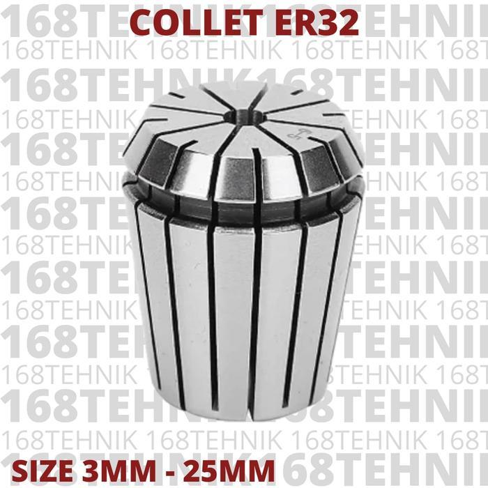Terbaru Collet Er32 3Mm-25Mm / Arbor Collet Er 32 / Kepala Bor Frais Er32 /Arbor Miling Chuck