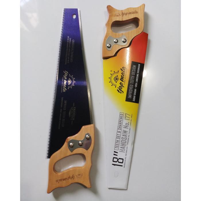 GERGAJI KAYU 18" (INCH) TJAP MATA / SOLINGEN CAP MATA