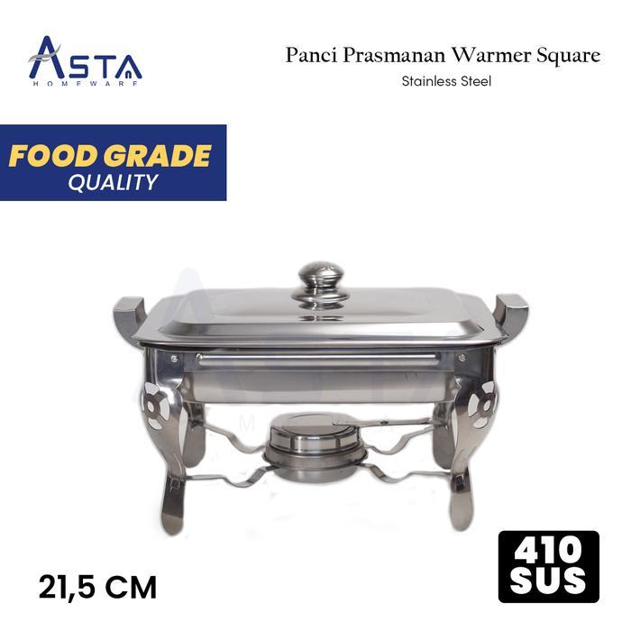 ASTA FOOD WARMER - TEMPAT MAKAN / WADAH SAJI PRASMANAN STAINLESS STEEL