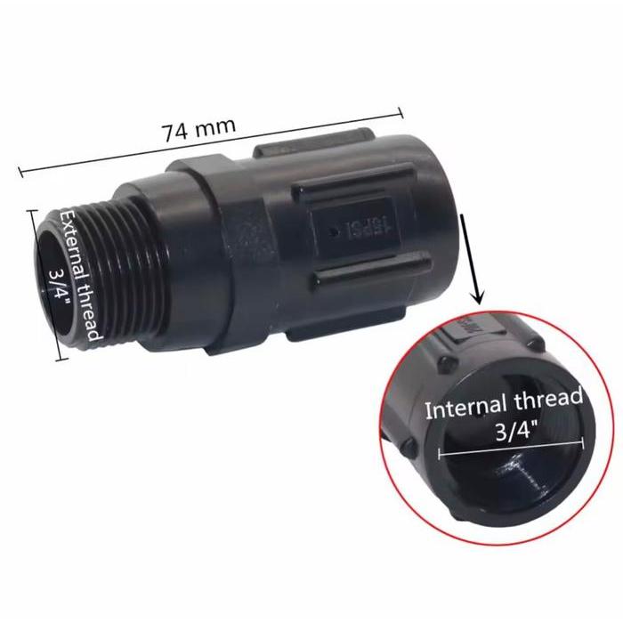 WATER REDUCING PRESSURE REGULATOR 3/4" INCH 15PSI 20PSI 25PSI 30PSI 45PSI ALAT UNTUK MENGURANGI