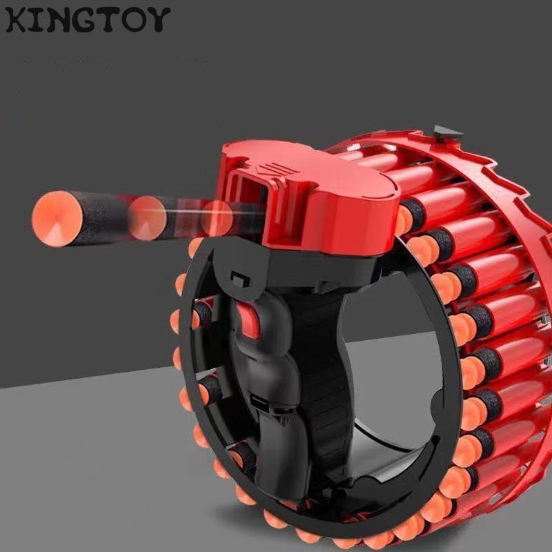 Kid Toy Gun Round Revolver Soft Bullet Gun Suit For Nerf Bullet
