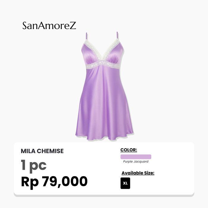 Lingerie Sexy Wanita Baju Tidur Seksi Piyama Tidur Seksi Sanamorez Mila