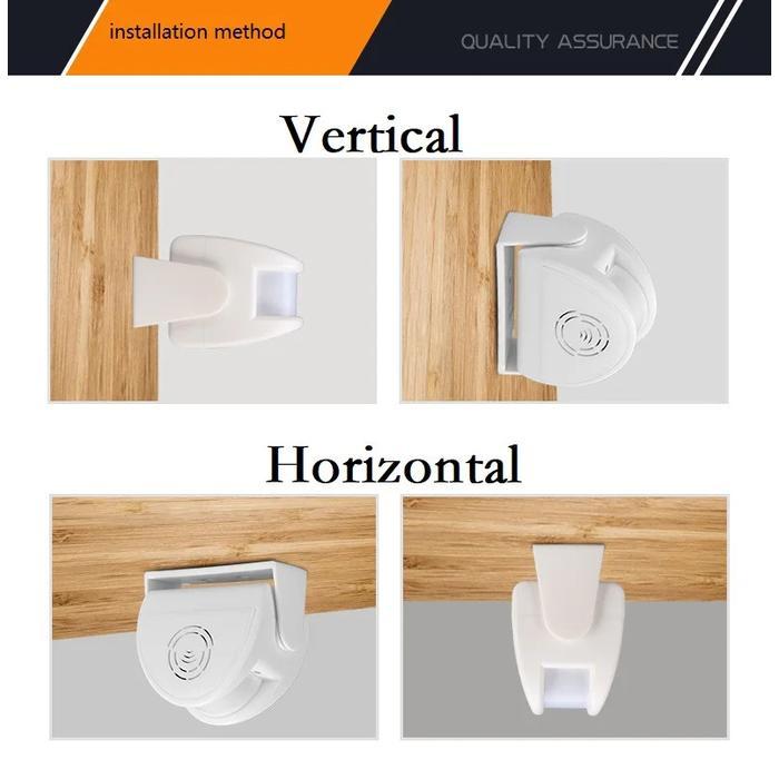 Bel Pintu Sensor Gerak Otomatis / Bell Sensor Gerak Toko / Electronic Guest Bell