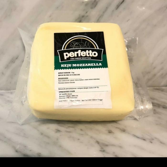 keju mozarella perfetto 1kg / mozarella cheese perfetto 1kg