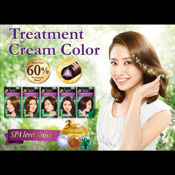 Liese Blaune Treatment Cream Color Cat Rambut Uban #Gratisongki