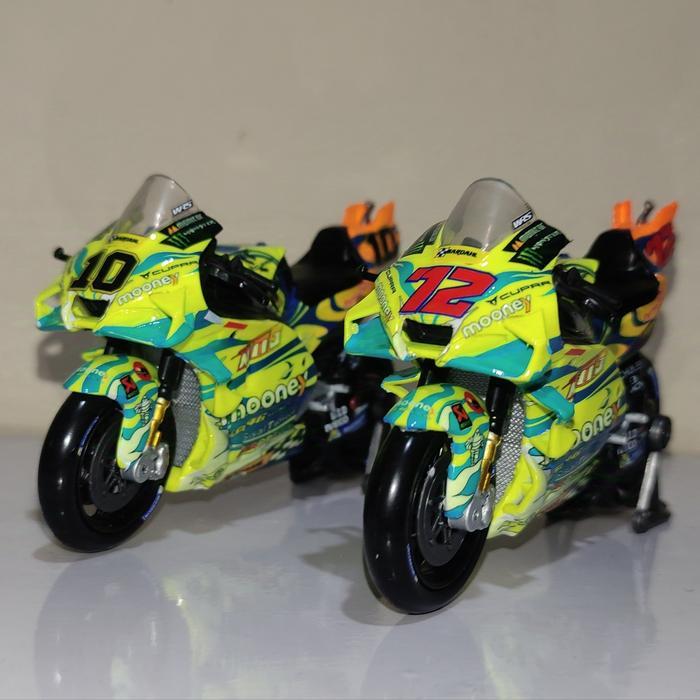 Maisto MotoGP 1/18 Custom Ducati Mooney VR46 Team Misano 2022