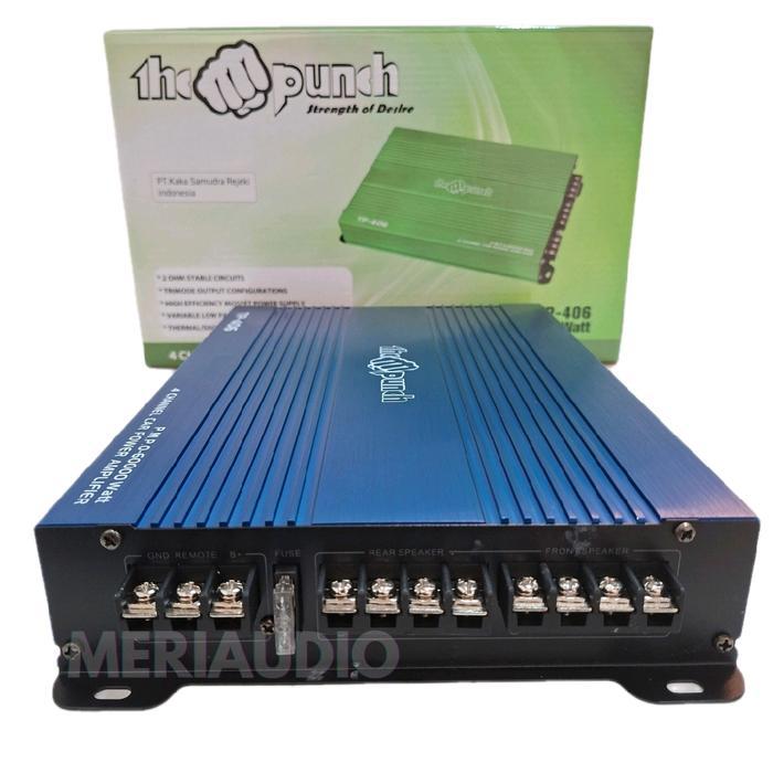 Power Amplifier 4Channel THE PUNCH Tp 408.4channel