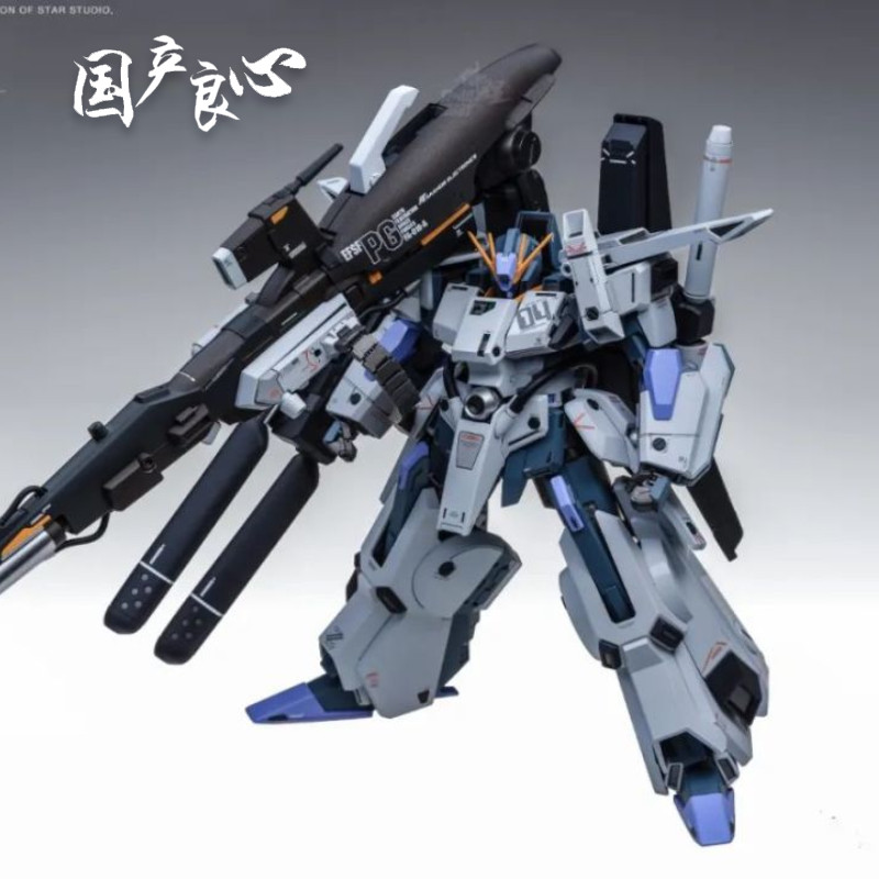Mobile Suit MG Model Kit 1/100 3302 FAZZ KA Version Assemble Model Action Figures Robot Toy