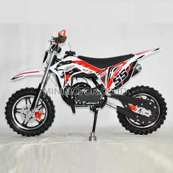 Mini Motor Trail Mini Pocket Bike BLACK PANTHER 50cc 2tak Not Lenka