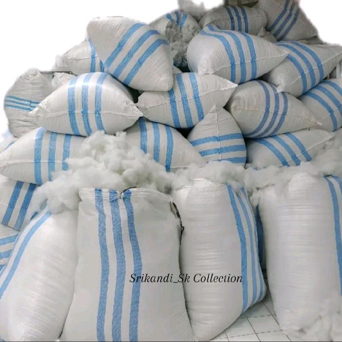 {PROMO}Dakron Kiloan High Quality 1kg I 1000g warna Putih I Bantal guling Boneka Bed