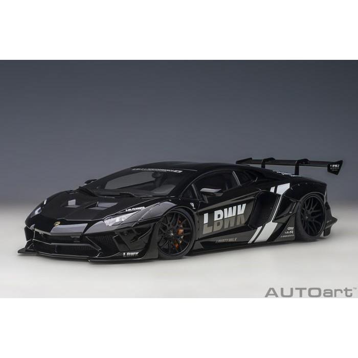 Autoart Liberty Walk Lb-Works Lamborghini Aventador (Lbwk Livery)