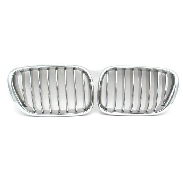 Grill BMW X5 E53 (99-03) Non Facelift Warna Chrome - Kode 2316