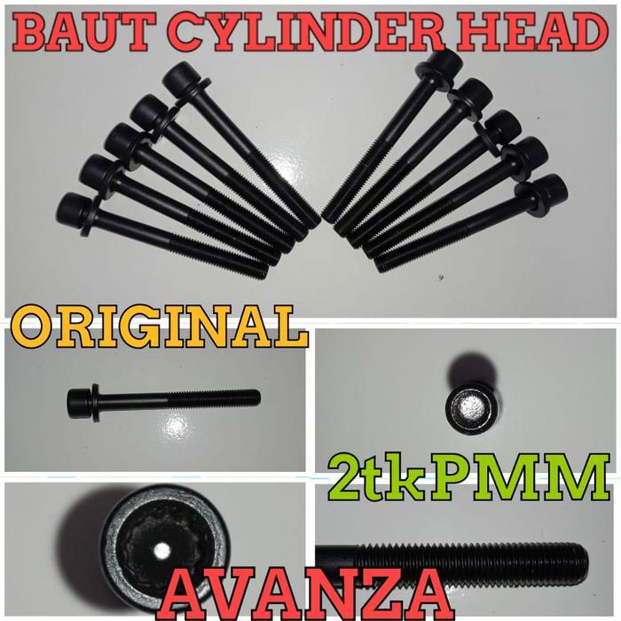 Baut Kop Cilinder Silinder Cylinder Head Avanza Xenia Grandmax Berkualitas